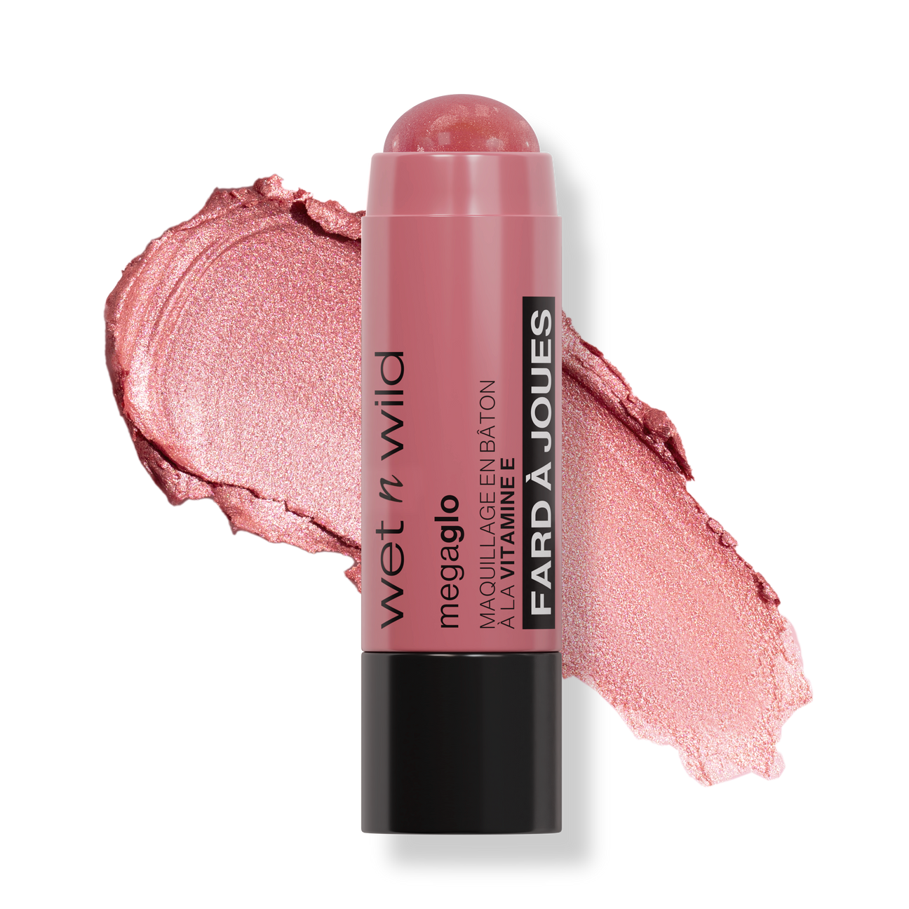 Wet n Wild - Megaglo vitamin E makeup stick blush - Dusty pink