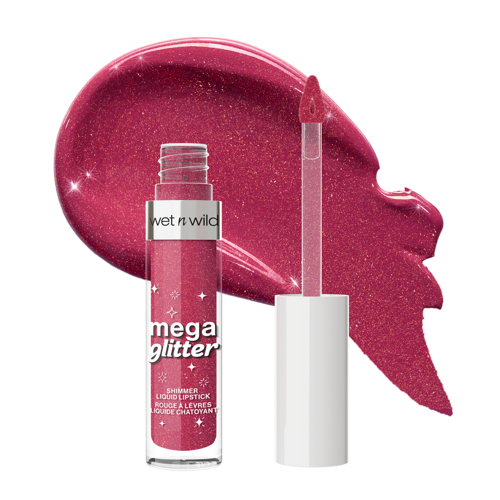 Wet n Wild - Mega glitter shimmer liquid lipstick - pink future