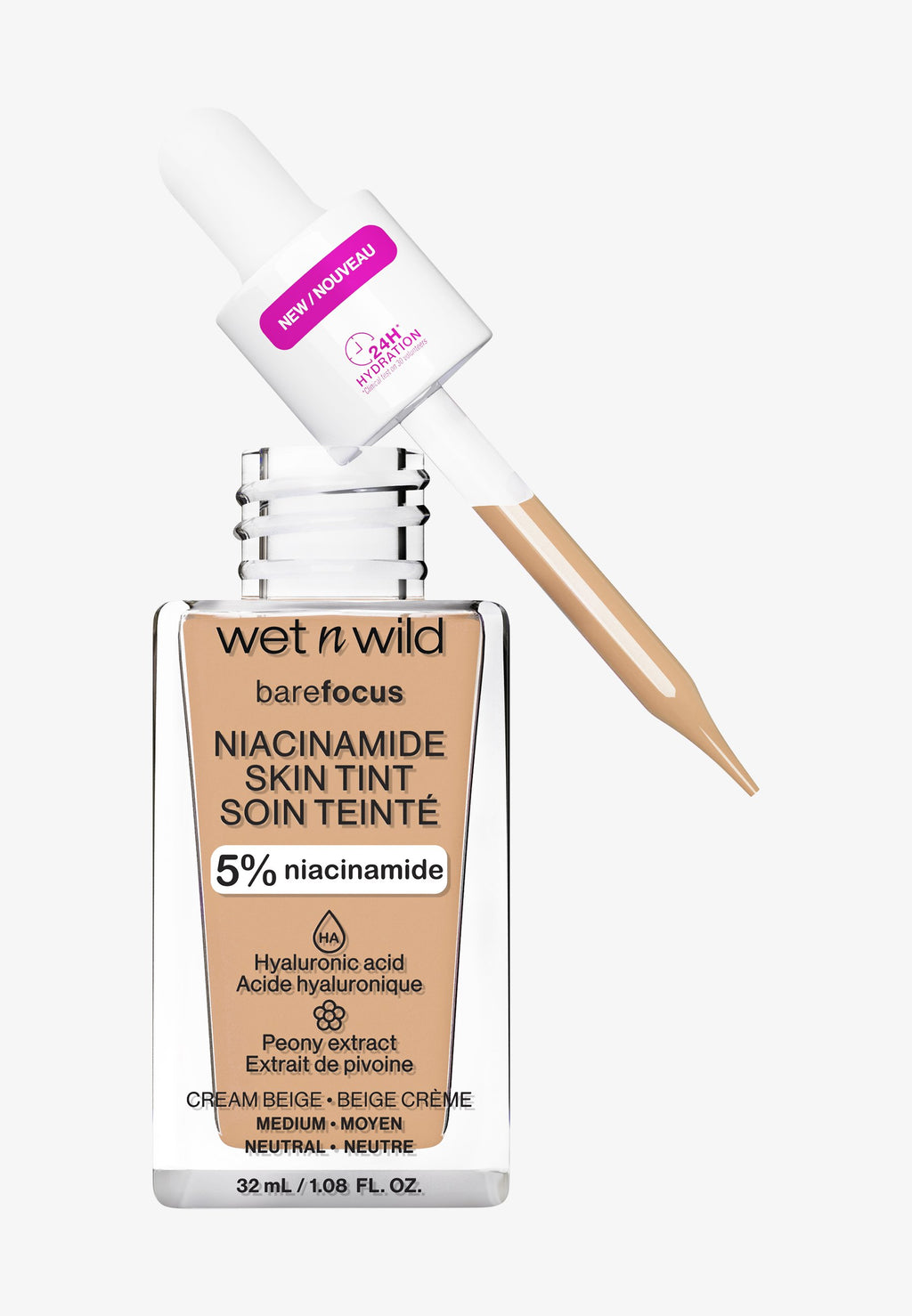 Wet n Wild - Niacinamide Skin Tint - Cream Beige