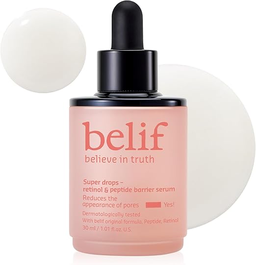 Belif - Super Drops - Retinol & Peptide barrier serum