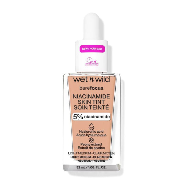 wet n wild Bare Focus Niacinamide Skin Tint - Light Medium