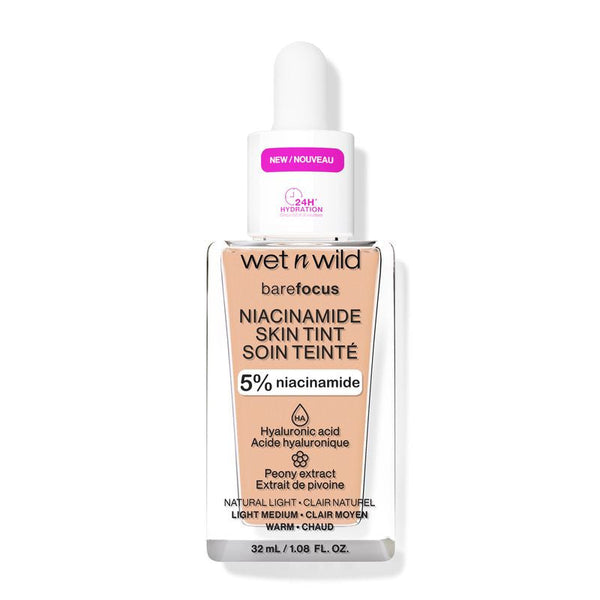 wet n wild Bare Focus Niacinamide Skin Tint - Natural Light