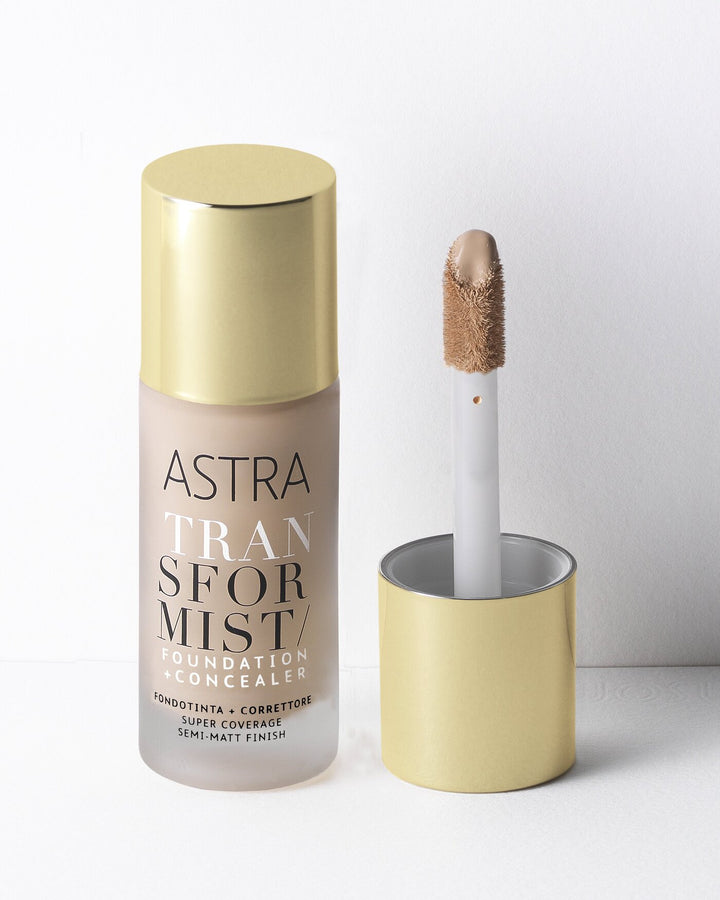 Fondotinta - Astra Transformist foundation concealer 01N