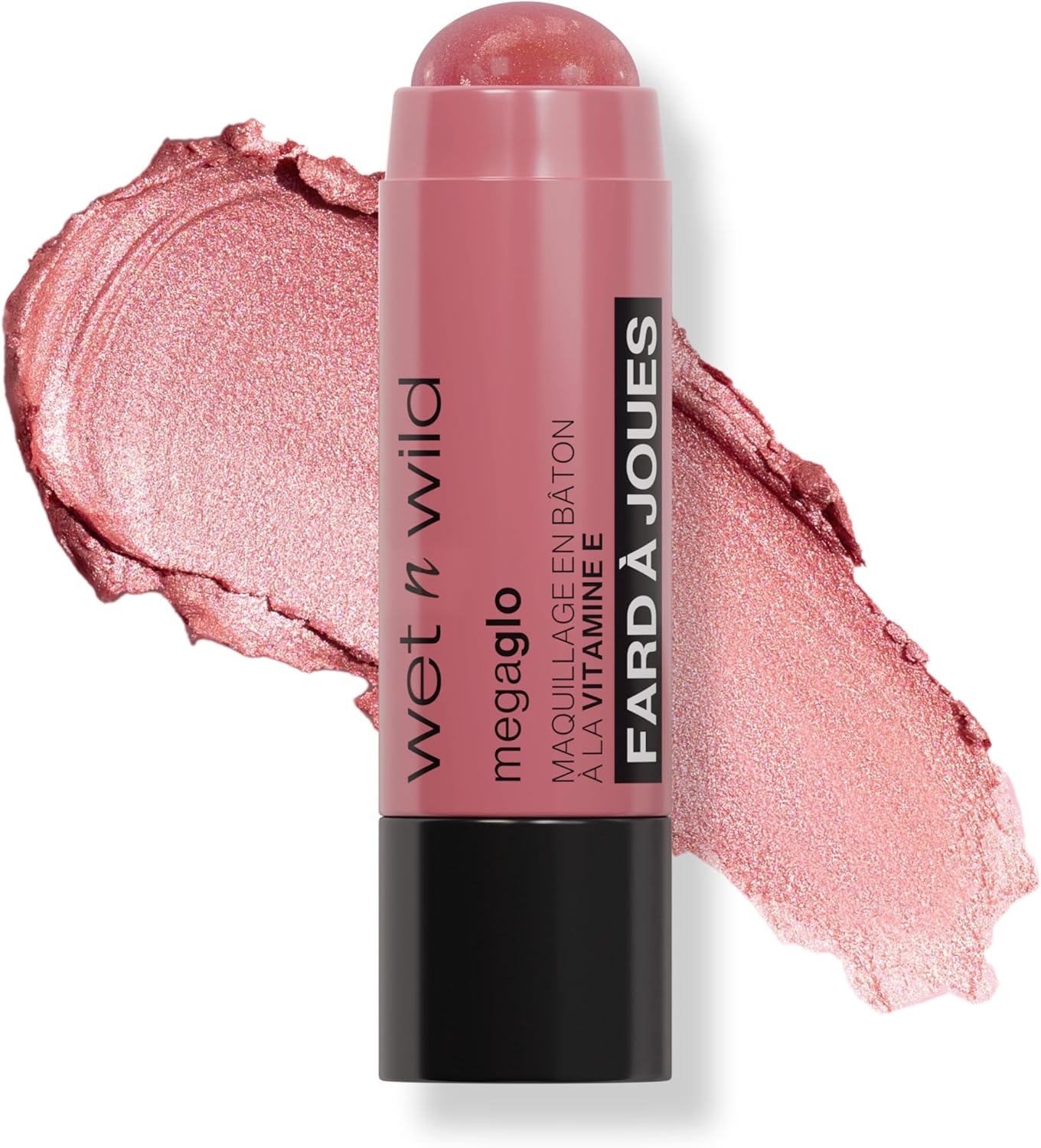 Wet n Wild Megaglo vitamin E makeup stick blush   Dusty pink