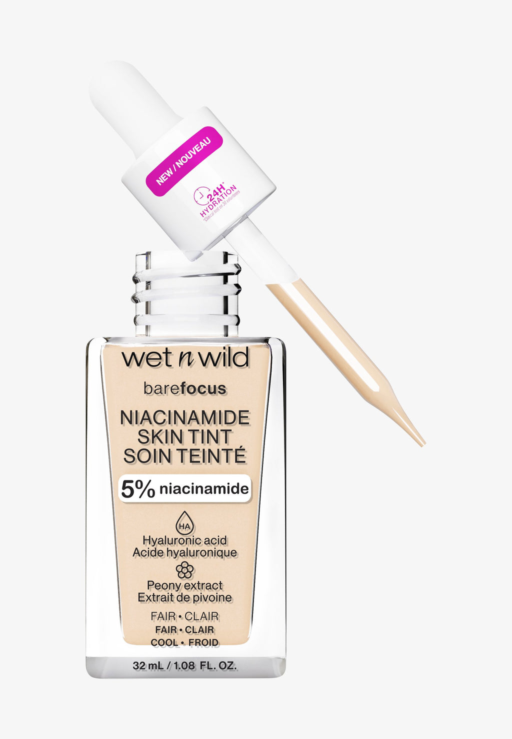 Wet n Wild - Niacinamide Skin Tint - Fair Beige