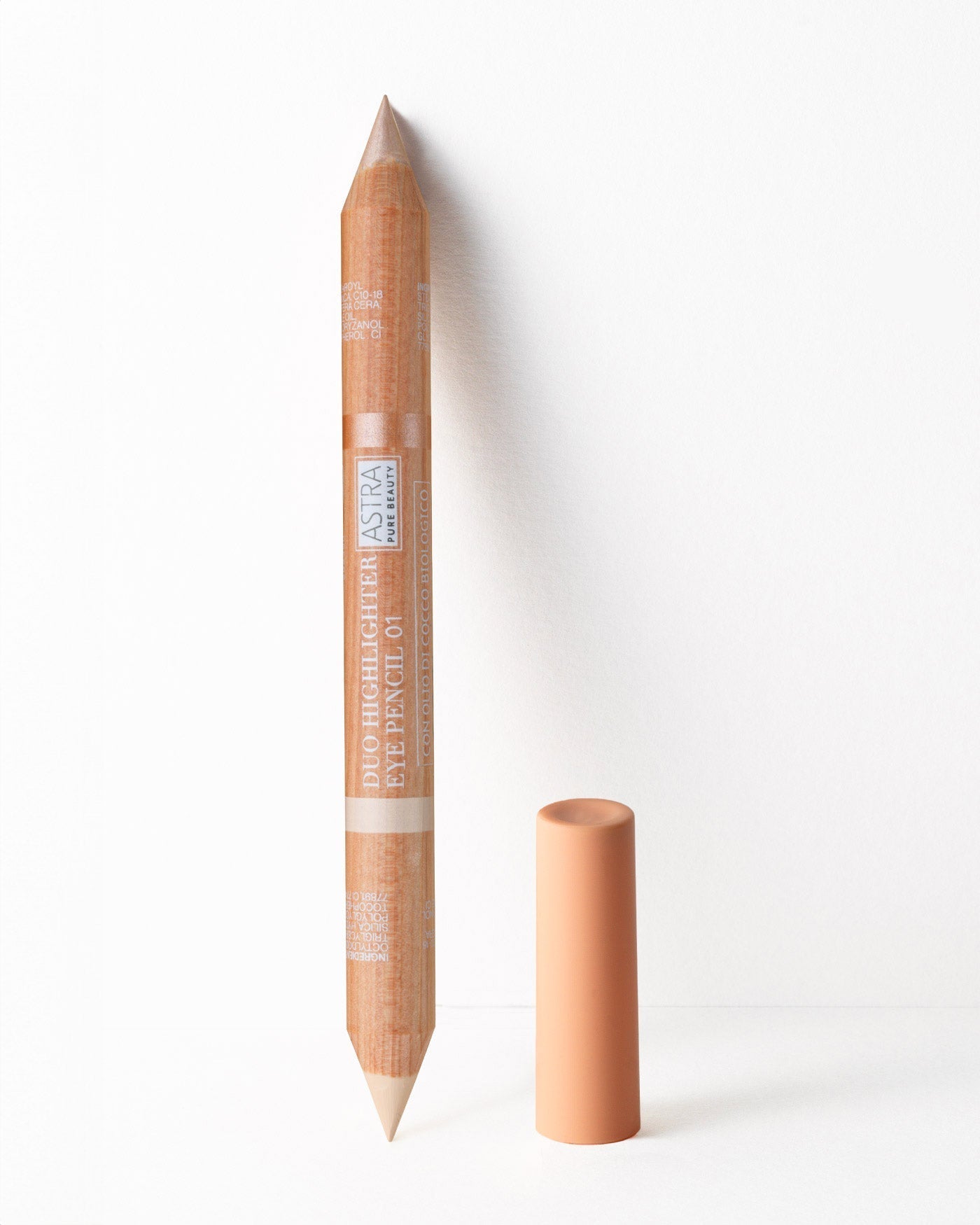 Matita occhi - Astra Pure Beauty Duo Highlighter eye pencil 01 - 01 - Lemon Zest