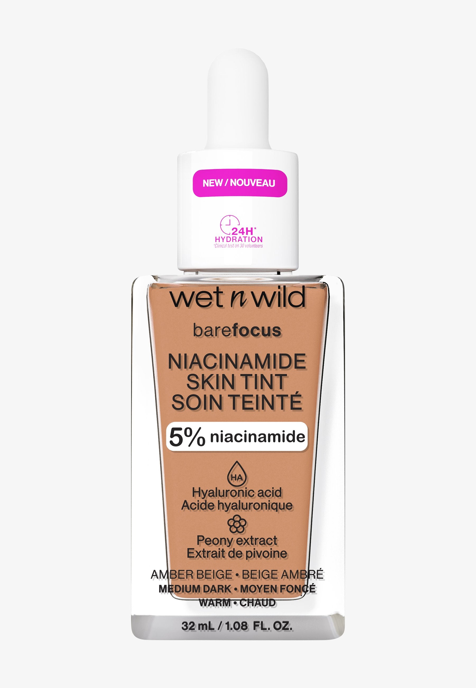 Wet n Wild - Niacinamide Skin Tint - Amber Beige