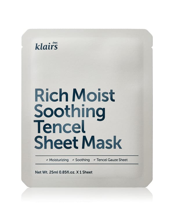 Rich Moist Soothing Tencel Sheet Mask - Klairs