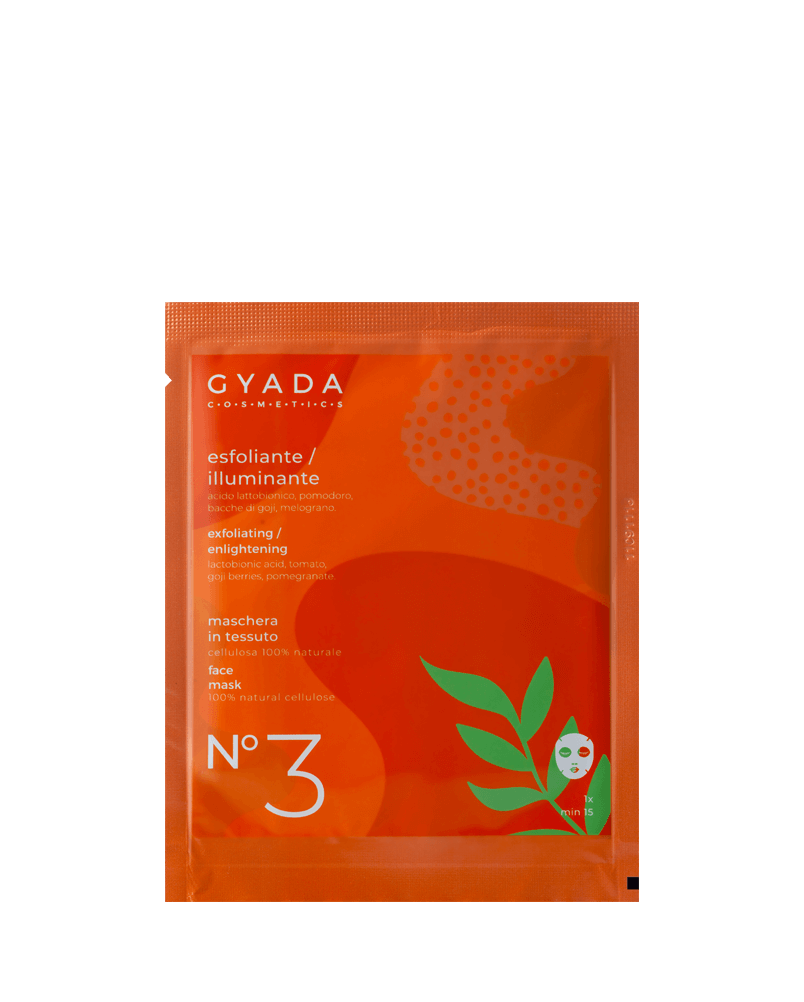 Maschera in tessuto - Gyada n.3 esfoliante