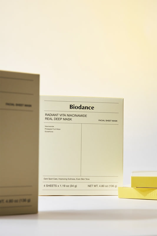 Biodance - Radiant vita niacinamide real deep mask
