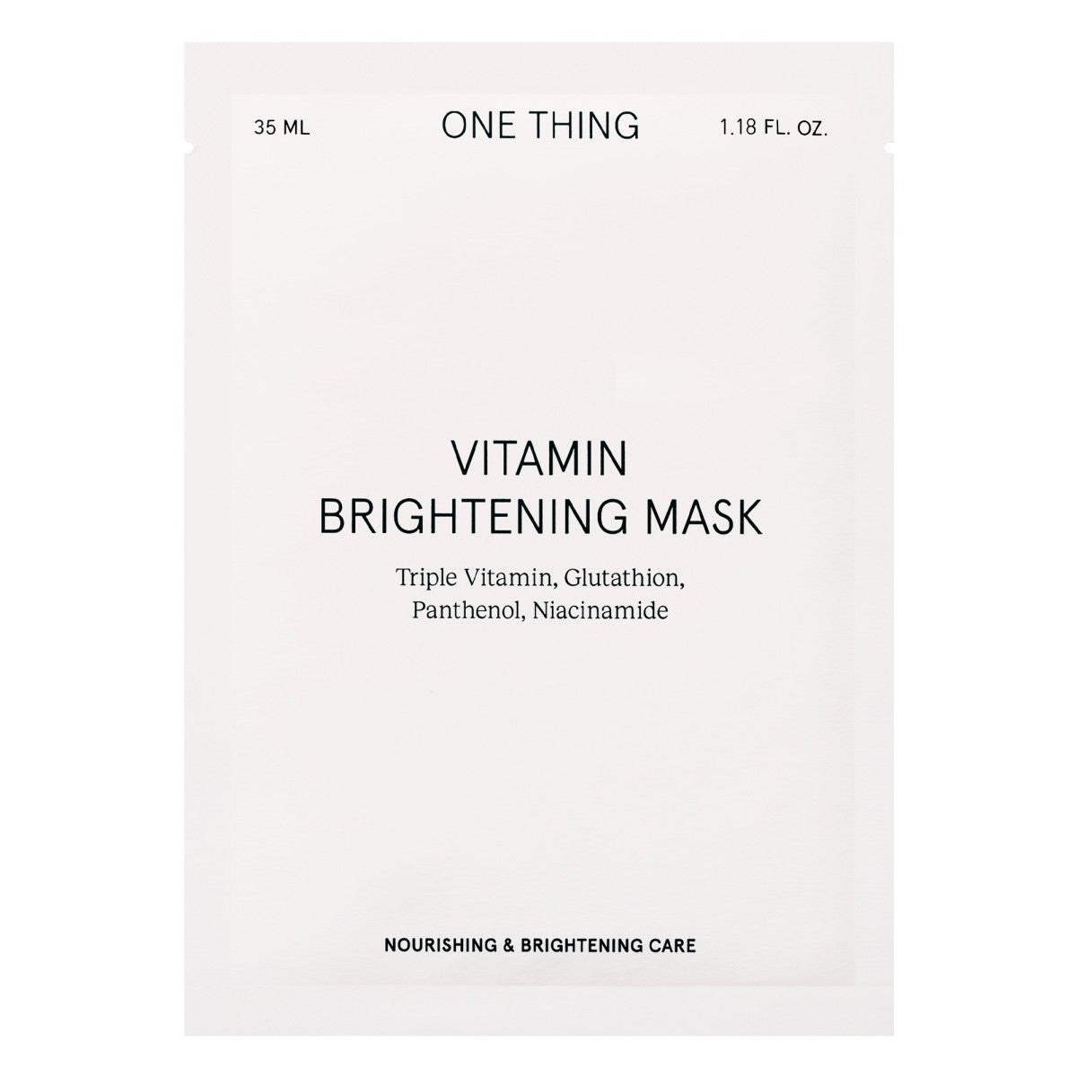 One Thing - Vitamin Brightening Mask